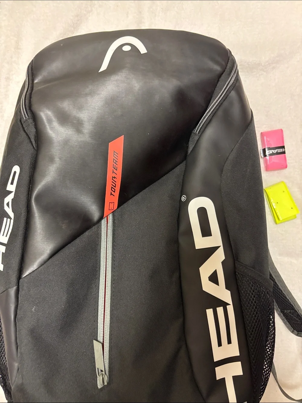 HEAD Tour Team Backpack Tennis Racquet Bag Black/Orange